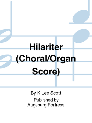 Book cover for Hilariter (Choral/Organ Score)