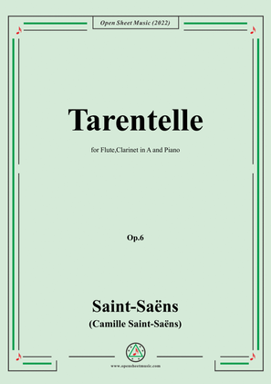 Saint-Saëns-Tarentelle,Op.6