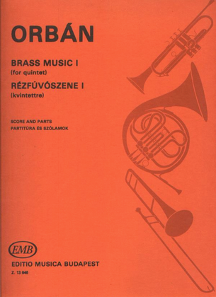 Book cover for Blechbläserquintett Nr. 1 kvintettre