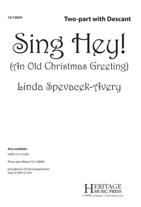 Book cover for Sing Hey