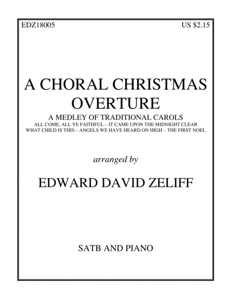 A Choral Christmas Overture image number null