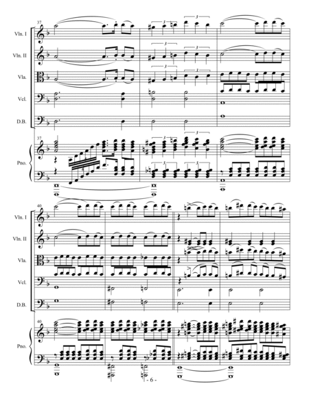 Piano Concerto "Romantic" - I mvt