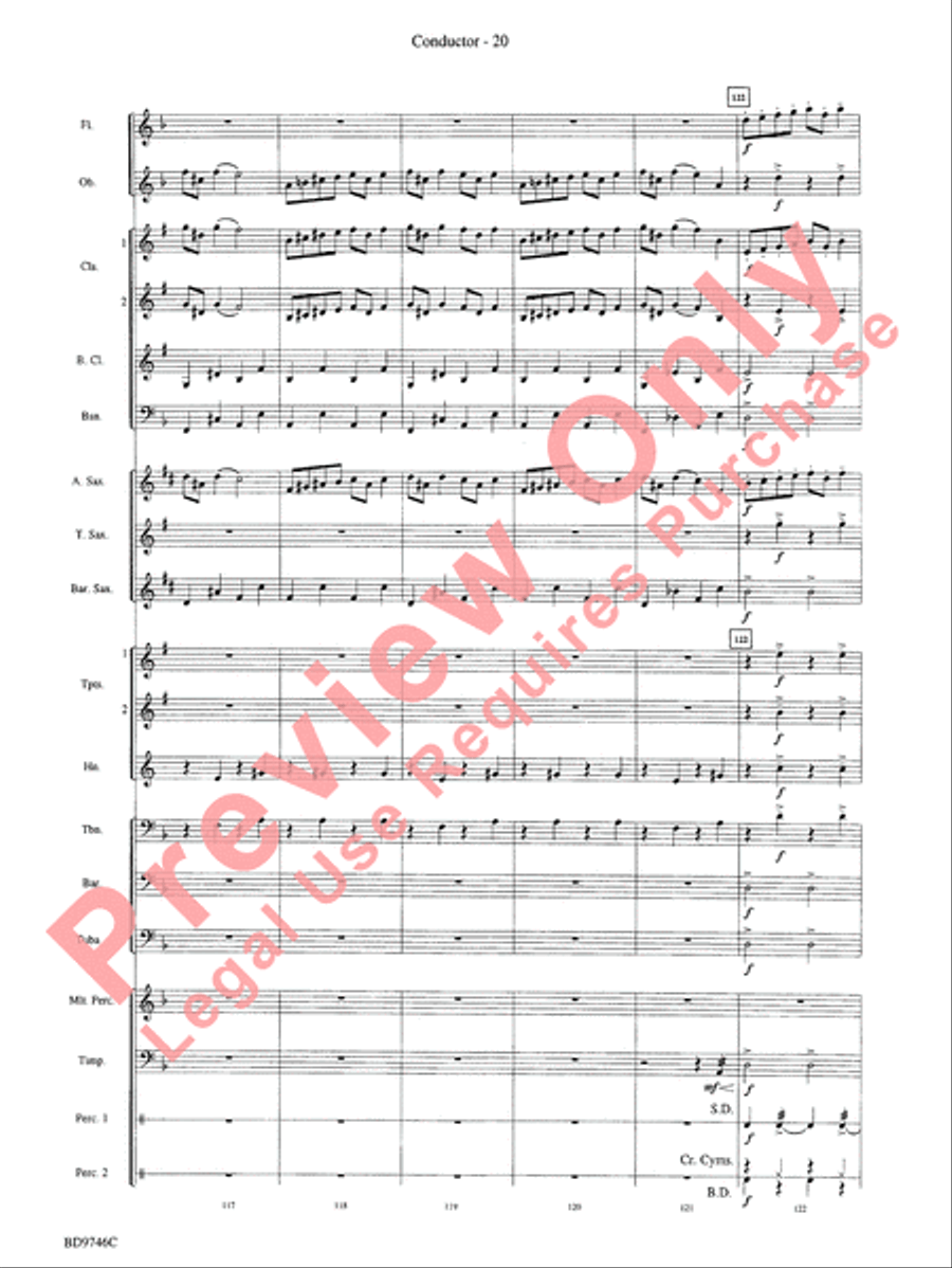 Peer Gynt Suite Peer Gynt Suite Concert Band scores gallery preview page 22