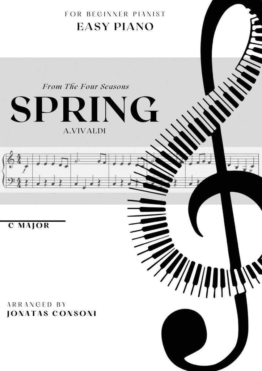 Spring from The Four Seasons - C Major image number null