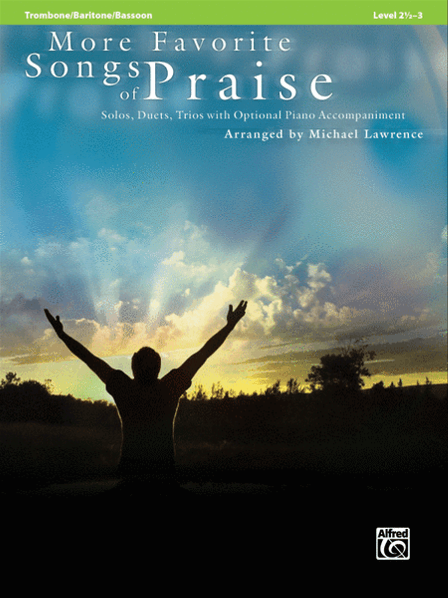 More Favorite Songs of Praise (Solo-Duet-Trio with Optional Piano) by Michael Lawrence Bassoon - Sheet Music