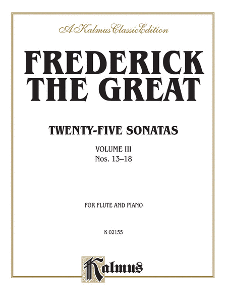 Twenty-five Sonatas, Volume 3