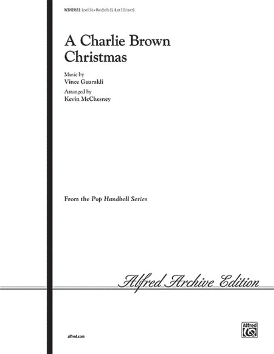 A Charlie Brown Christmas Handbell Choir scores gallery preview page 1