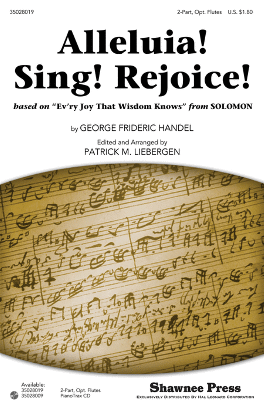 Alleluia! Sing! Rejoice! Alleluia! Sing! Rejoice! 2-Part scores gallery preview page 1