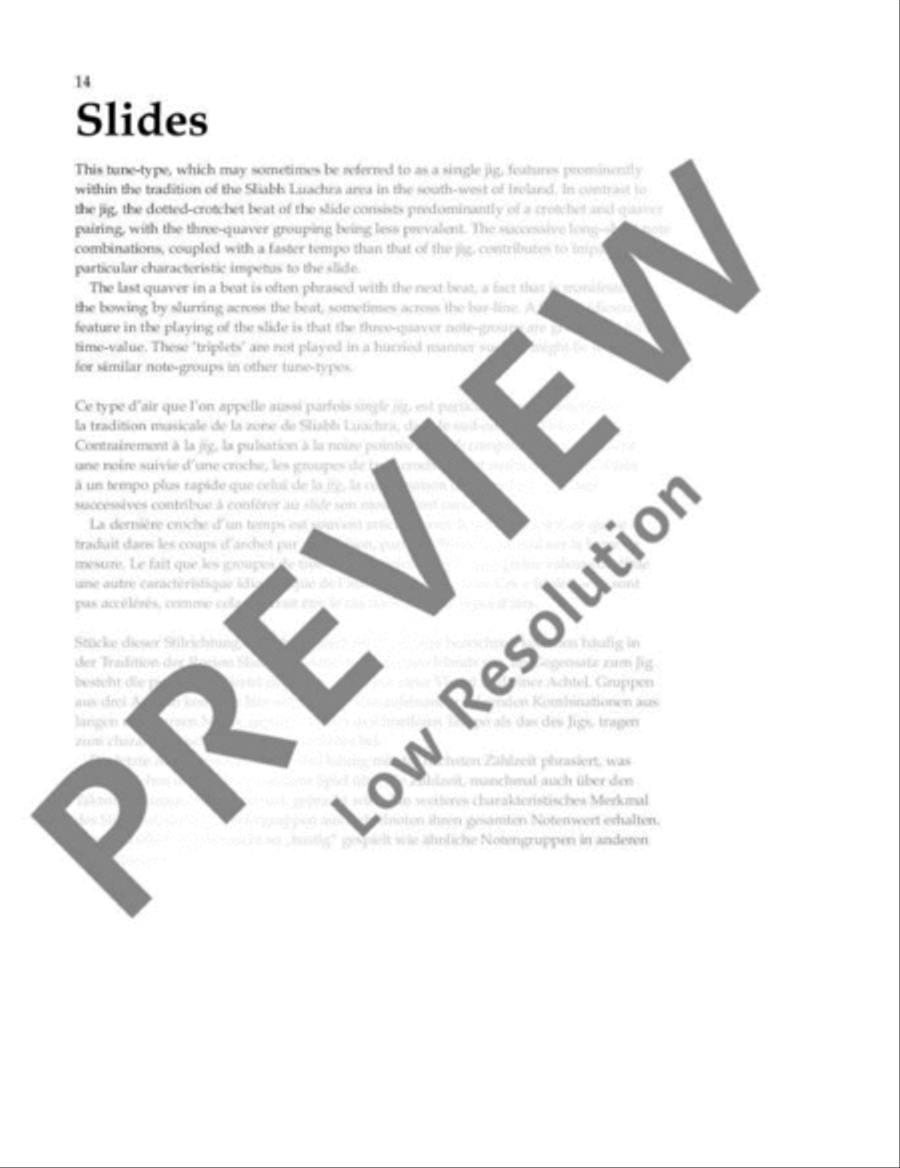 Irish Fiddle Tunes Violin Solo scores gallery preview page 15