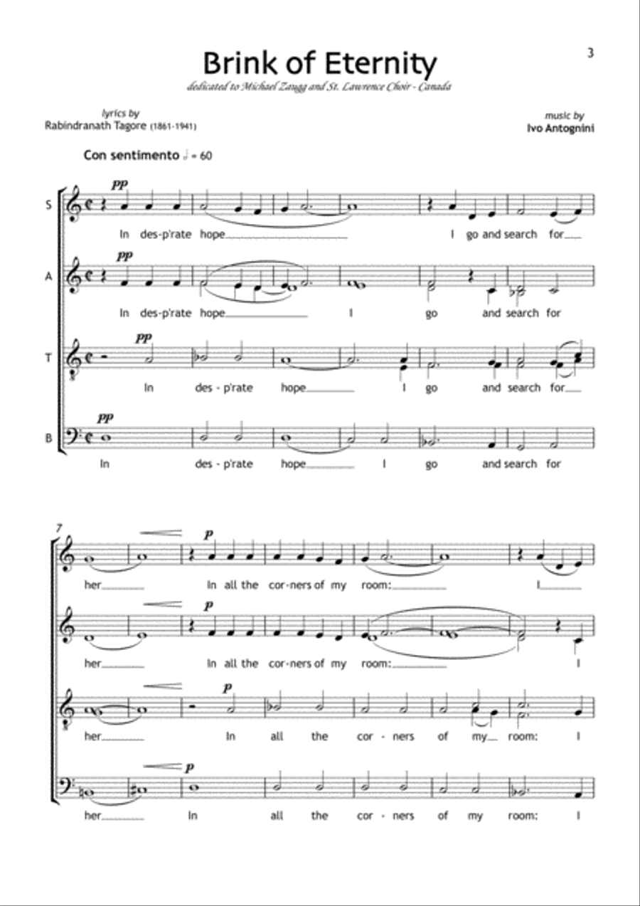 BRINK OF ETERNITY 4-Part scores gallery preview page 3