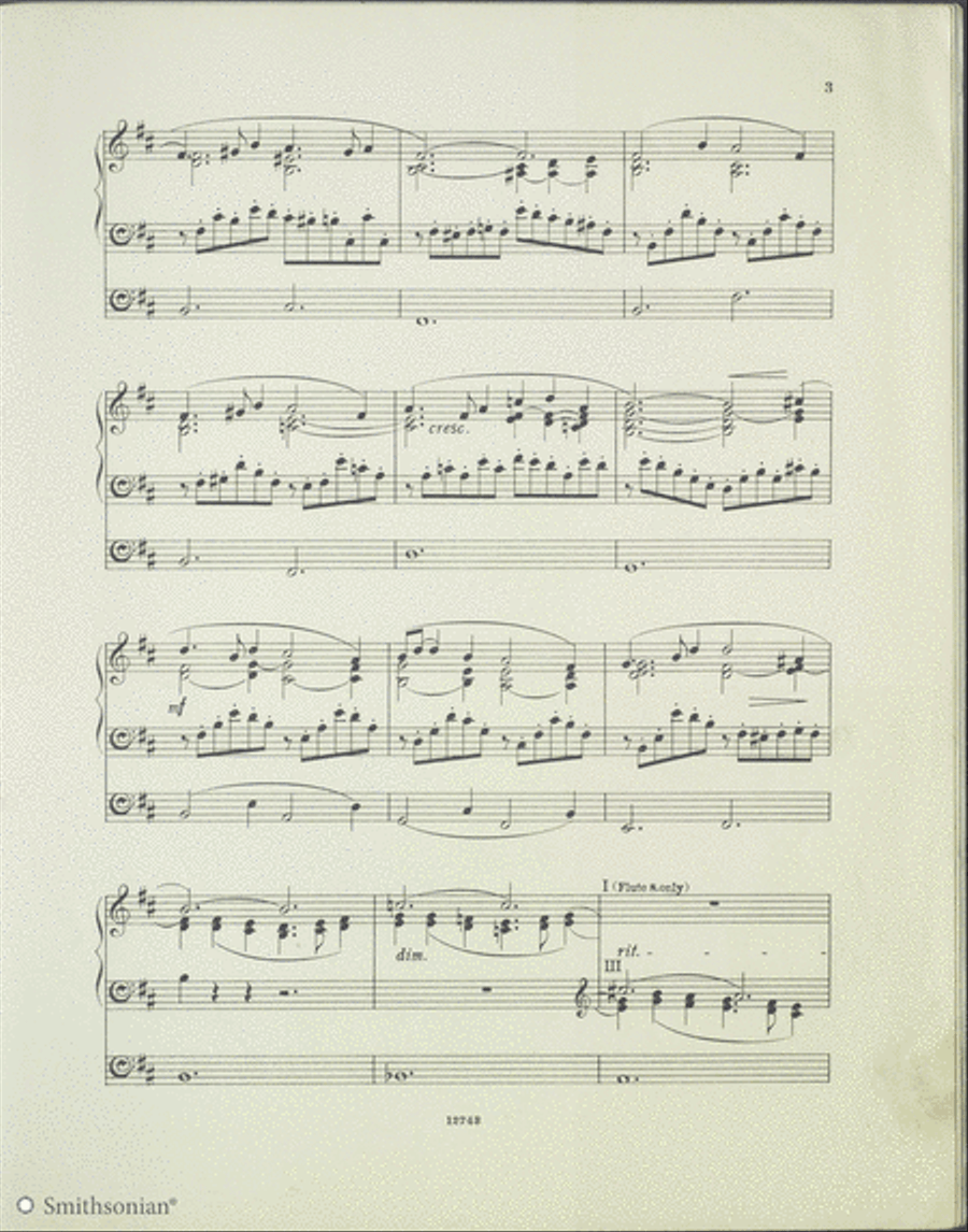 Spring Song (From the South) Organ Solo scores gallery preview page 6