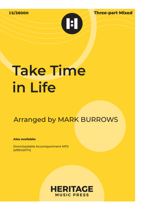 Book cover for Take Time in Life