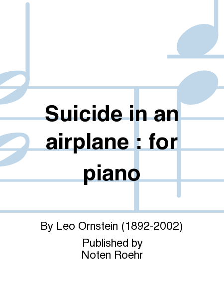 Suicide in an airplane