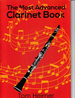 Book cover for The Most Advanced Clarinet Book