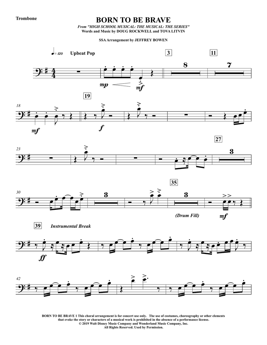 Born To Be Brave Concert Band scores gallery preview page 5