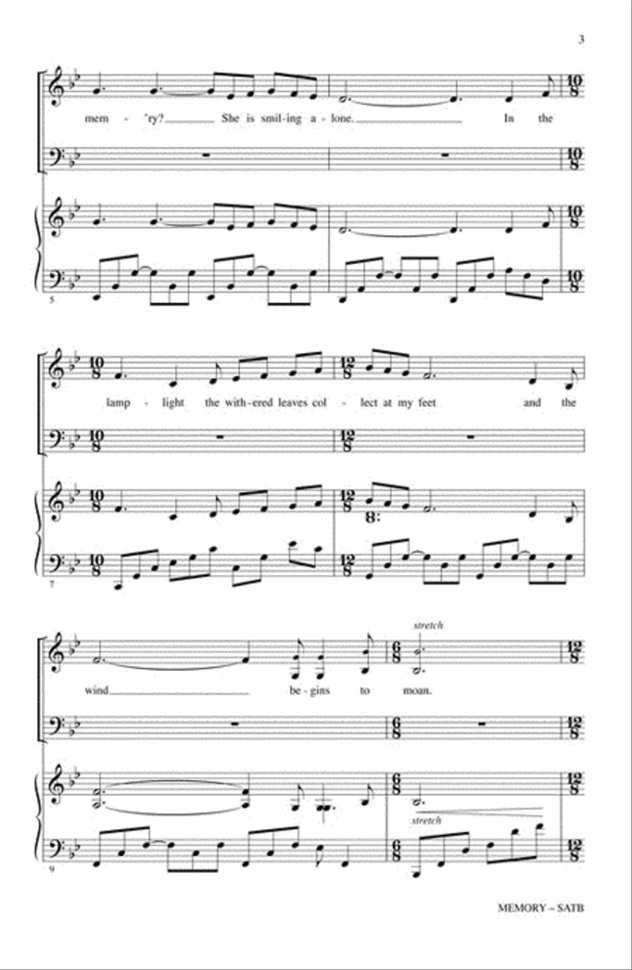 Memory 4-Part scores gallery preview page 3