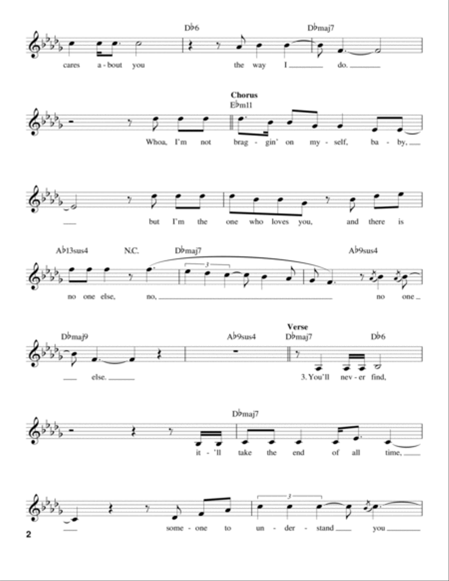 You'll Never Find Another Love Like Mine Voice scores gallery preview page 2