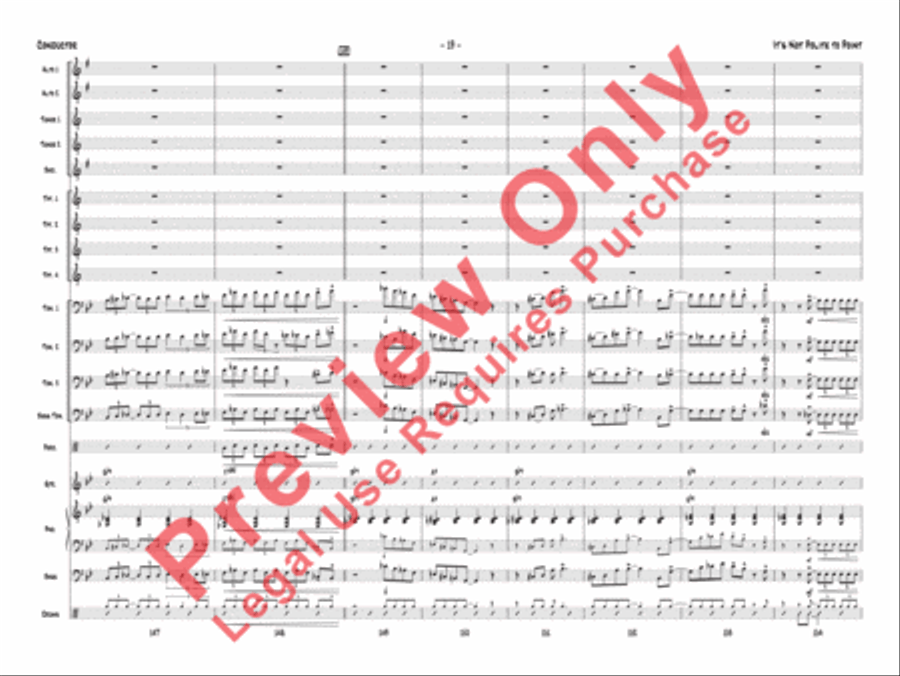 It's Not Polite to Point Jazz Ensemble scores gallery preview page 22
