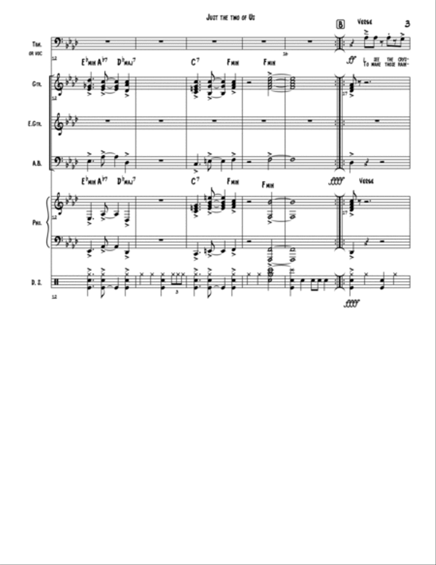 The Two Of Us Large Ensemble scores gallery preview page 3