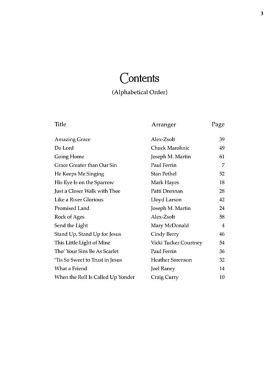 Gospel Gold Gospel Gold Piano Solo scores gallery preview page 3