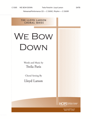 Book cover for We Bow Down