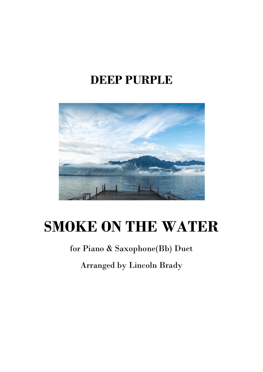 Smoke On The Water Tenor Saxophone scores gallery preview page 1