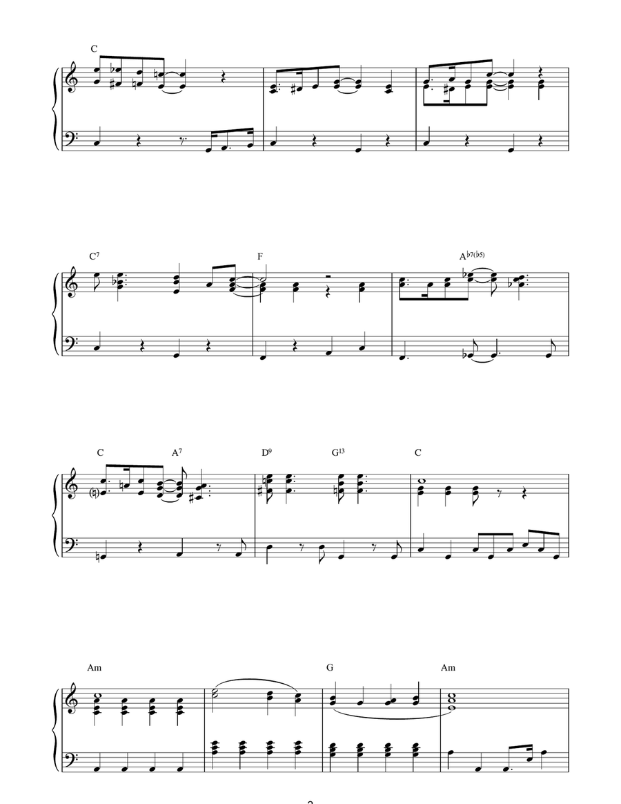 When I'm Sixty-Four When I'm Sixty-Four Piano Solo scores gallery preview page 2