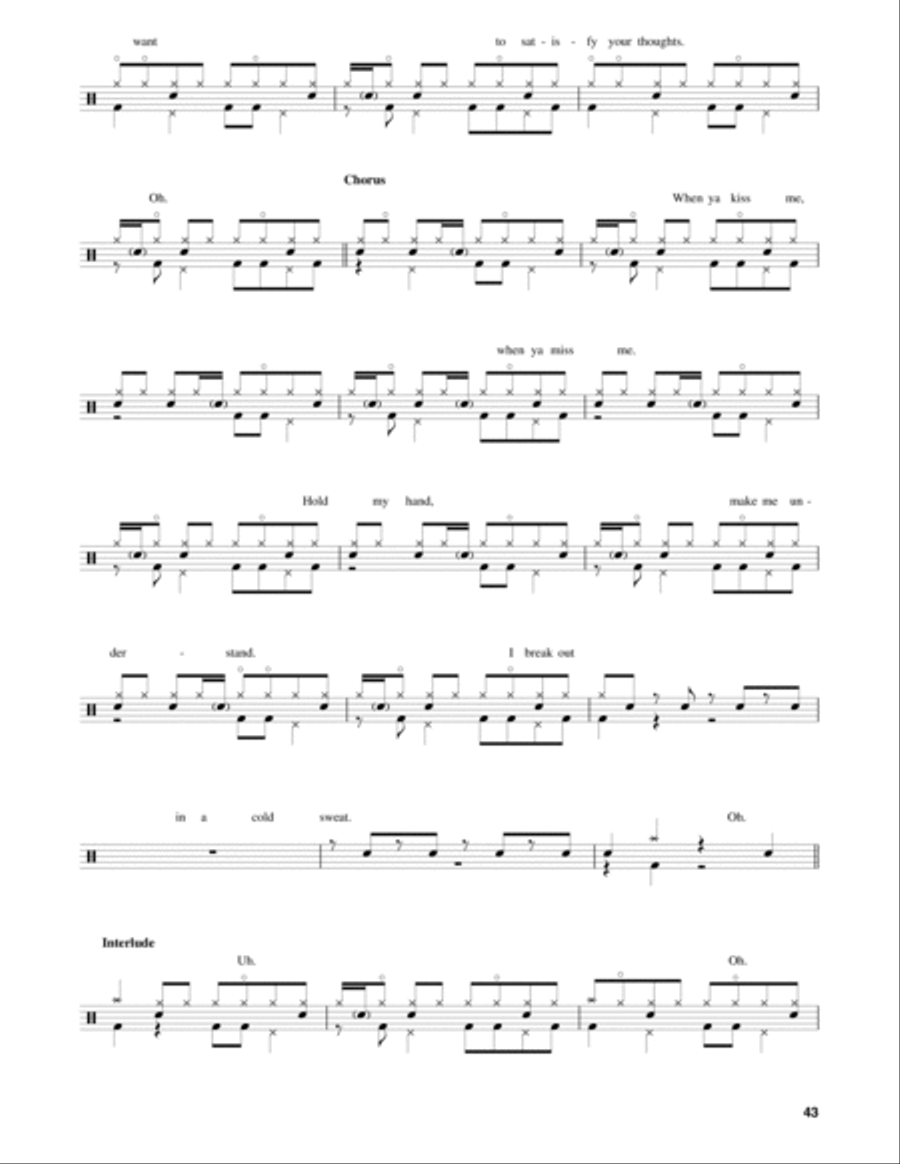 Cold Sweat, Pt. 1 Cold Sweat, Pt. 1 Drum Set scores gallery preview page 2