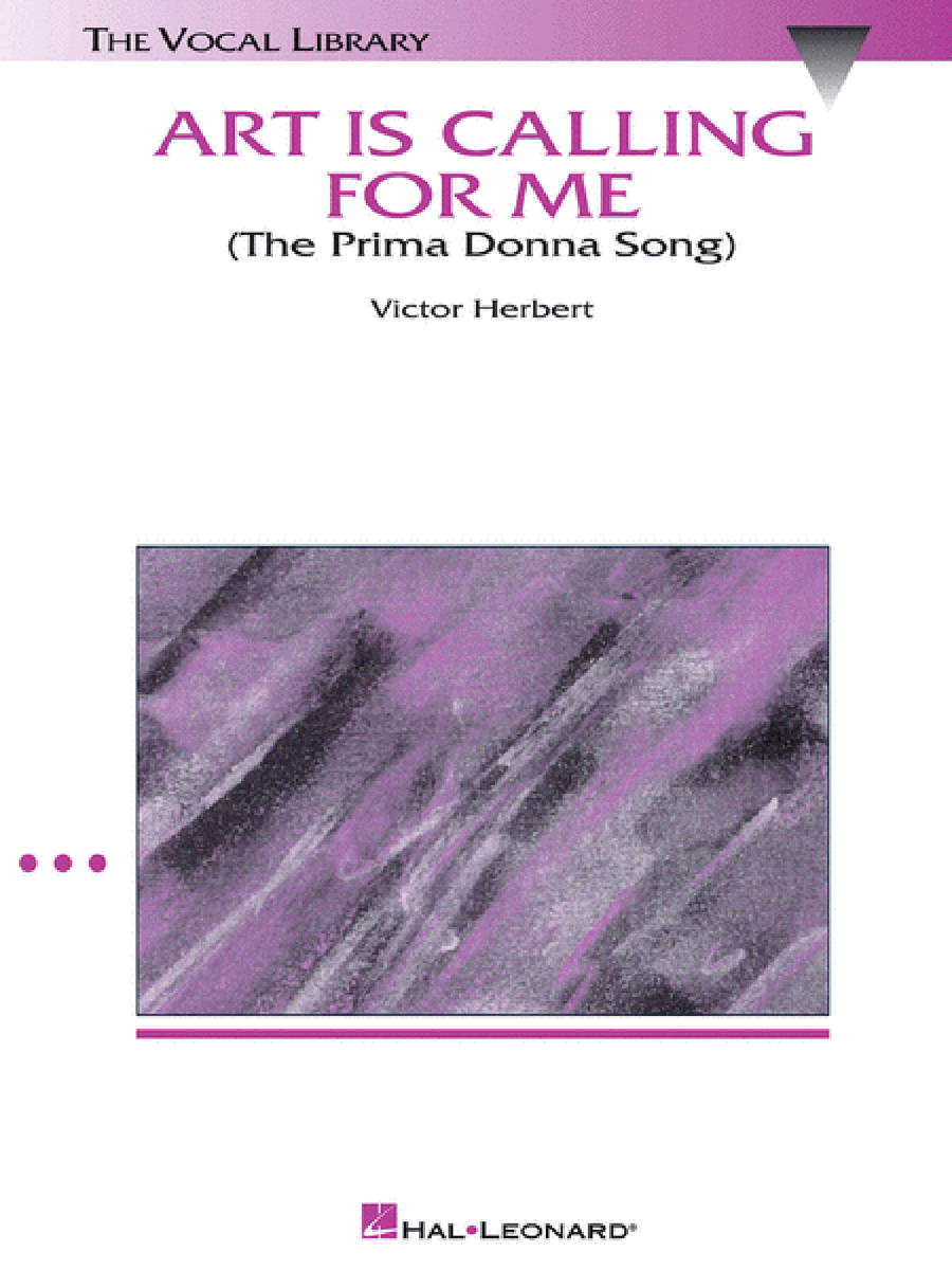 Art Is Calling for Me (The Prima Donna Song) (from The Enchantress) Voice scores gallery preview page 1