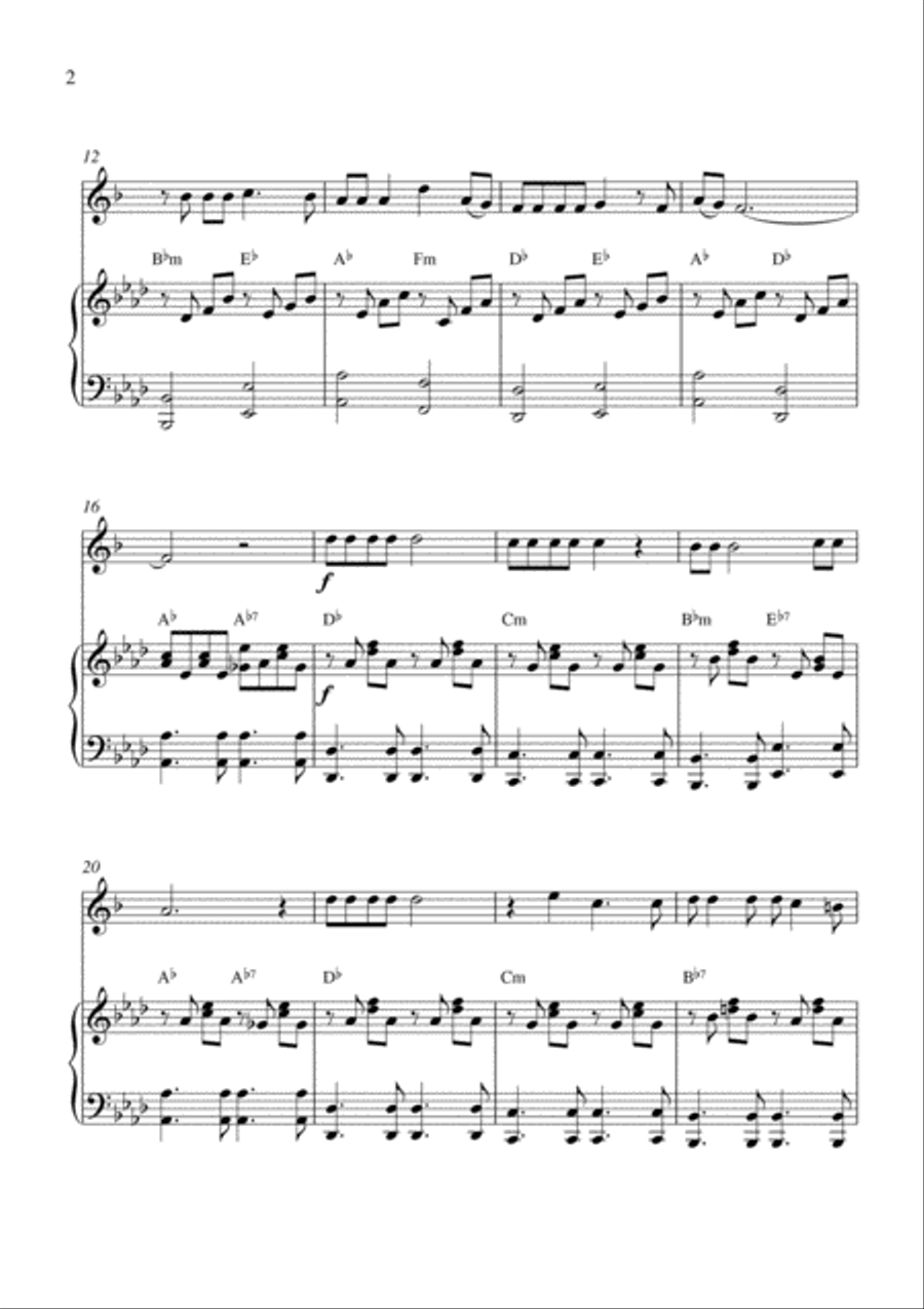 All I Have To Do Is Dream Alto Saxophone scores gallery preview page 2