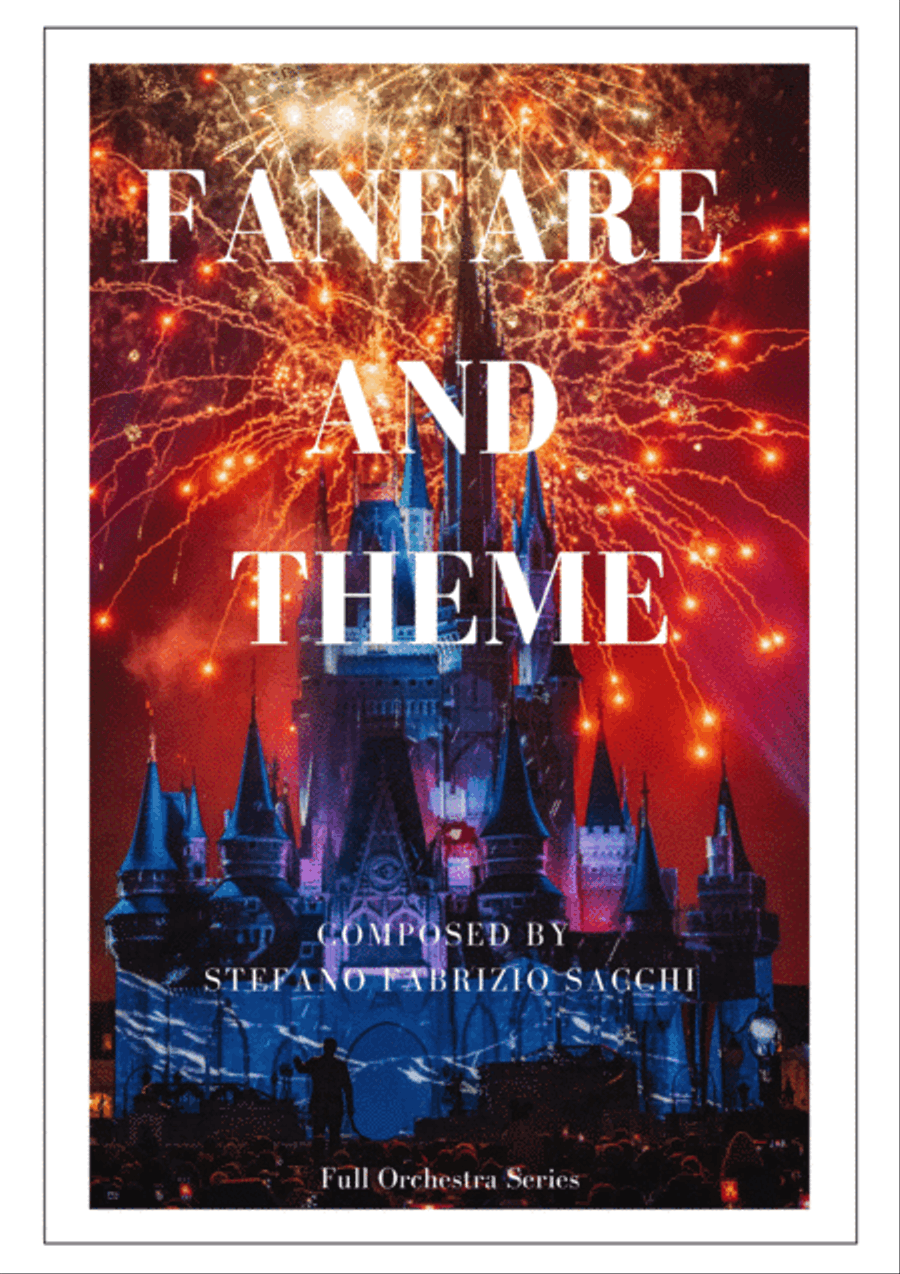 Fanfare and Theme Full Orchestra scores gallery preview page 1