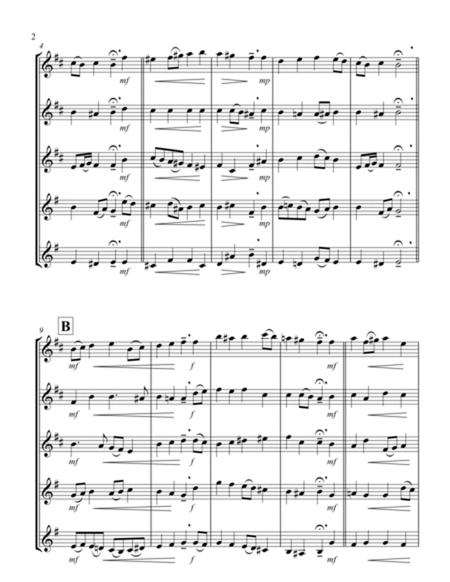 Three selections based on "Christ lag in Todesbanden" (Saxophone Quintet - 3 Alto, 2 Tenor)