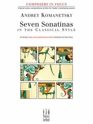 Book cover for Seven Sonatinas in the Classical Style