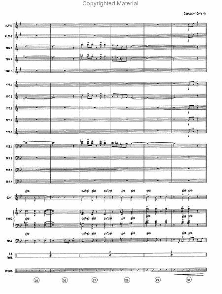 The Crescent City Stomp The Crescent City Stomp Jazz Ensemble scores gallery preview page 6