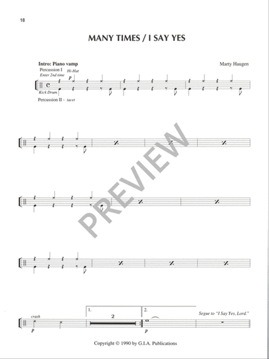 Tales of Wonder - Percussion edition Piano scores gallery preview page 19