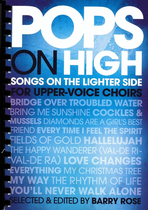 Book cover for Pops On High For Upper-Voice Choirs
