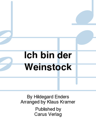 Book cover for Ich bin der Weinstock