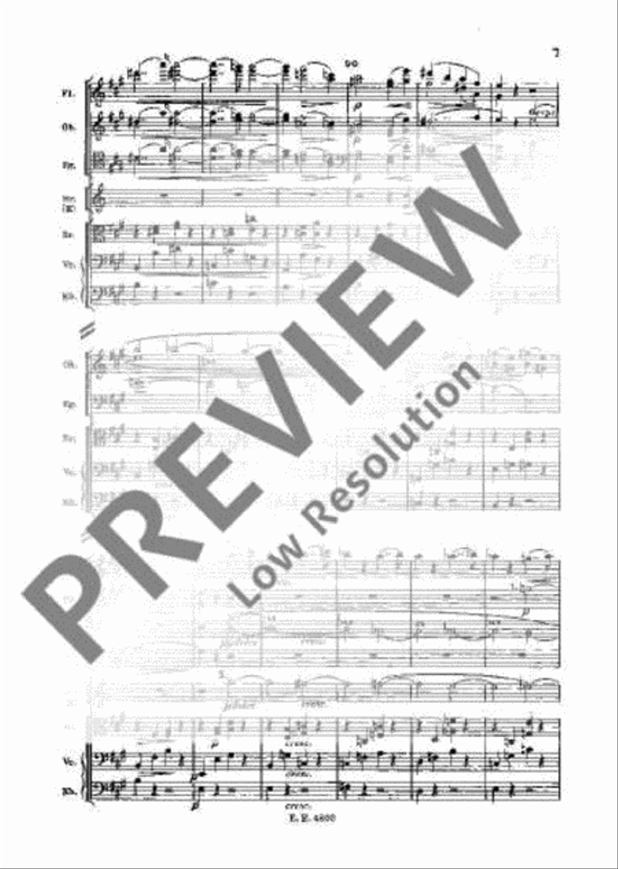 Serenade for Orchestra A major Orchestra scores gallery preview page 16