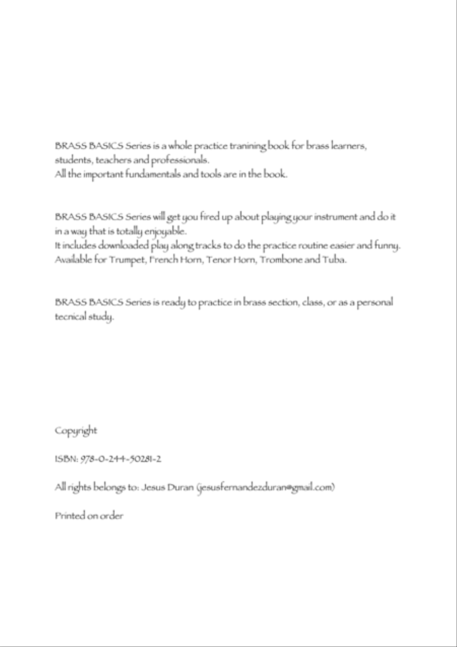 Brass Basics for euphonium Euphonium scores gallery preview page 2