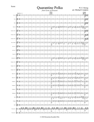 Quarantine Polka (1885), for concert band