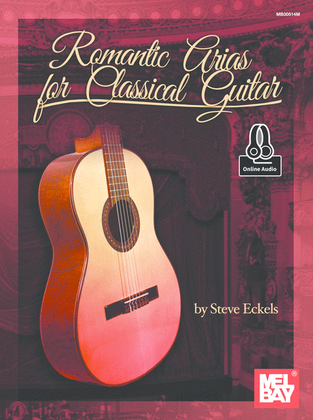Book cover for Romantic Arias for Classical Guitar