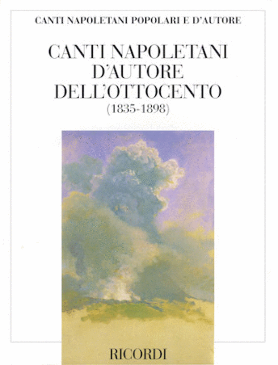 Neapolitan Songs of the 19th Century Piano, Vocal scores gallery preview page 1