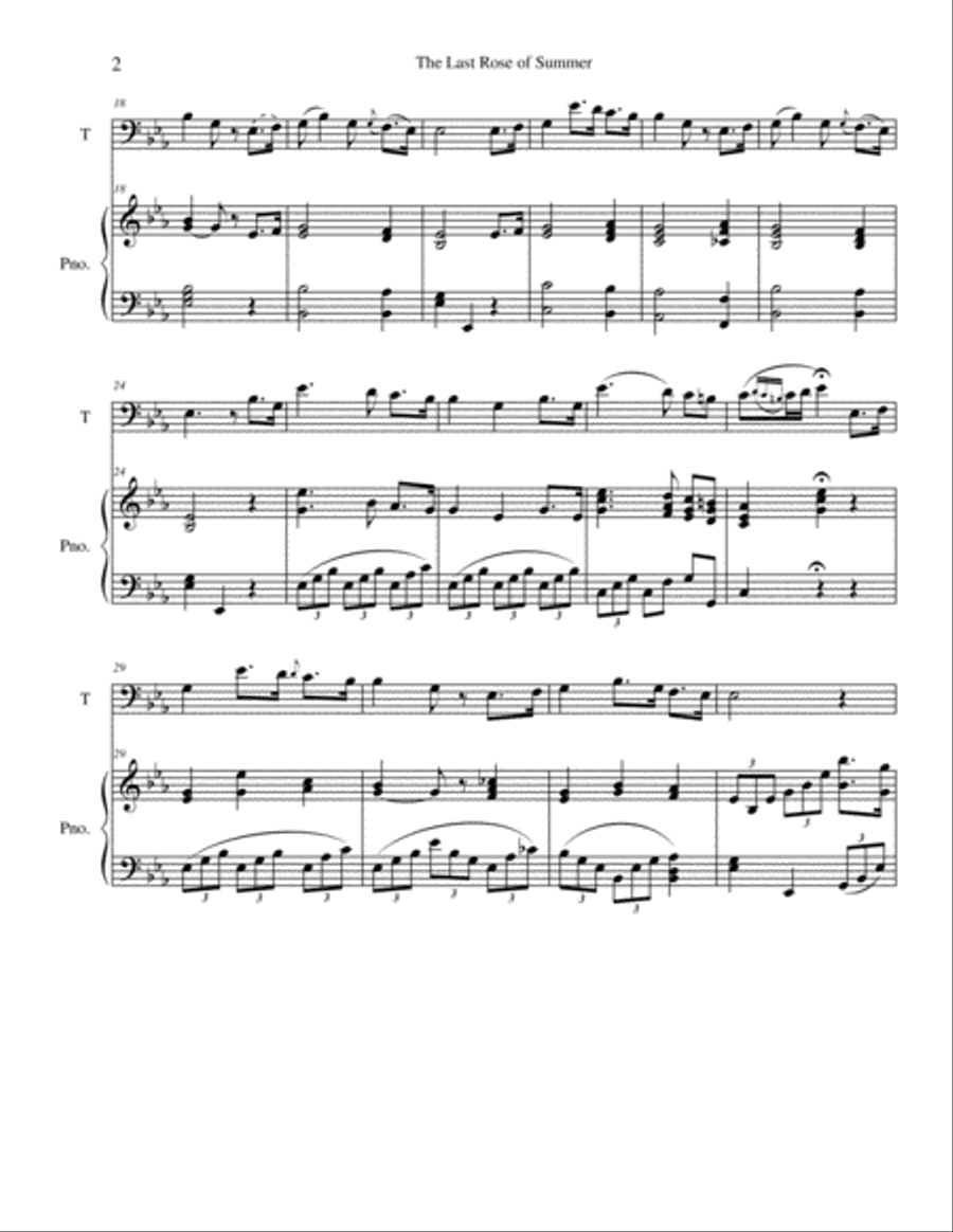 Art Songs for Young Folks, Vol. 1 - bassoon and piano Bassoon Solo scores gallery preview page 4