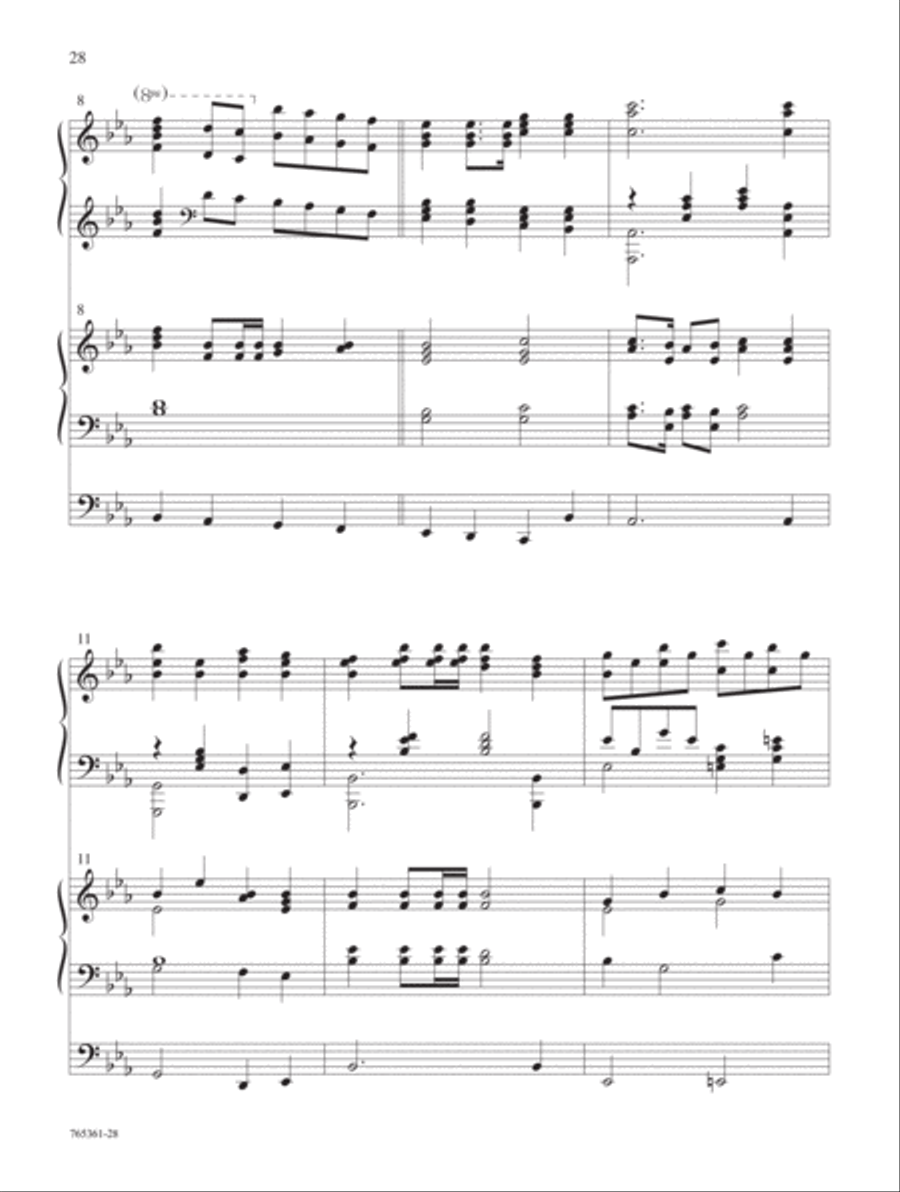Symphony of Praise Organ scores gallery preview page 10