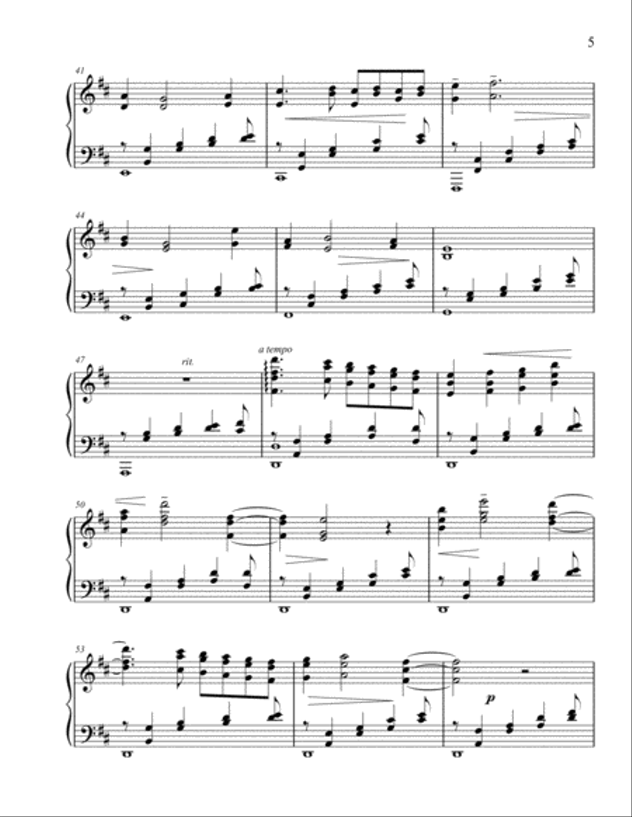 Legend Legend Piano Solo scores gallery preview page 5