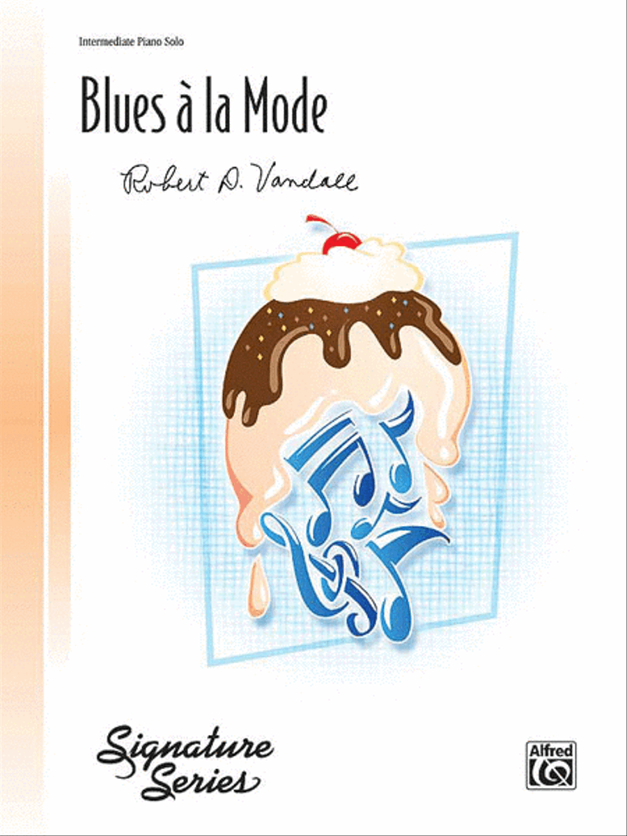 Blues à la Mode Piano Solo scores gallery preview page 1