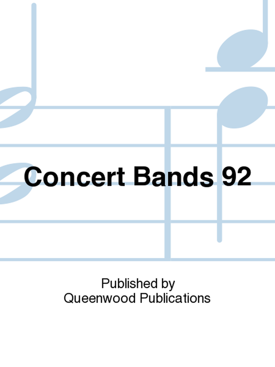 Concert Bands 92