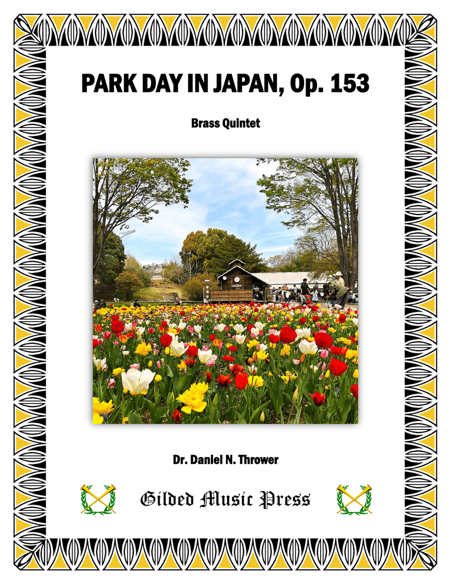 Park Day in Japan, Op. 153 Brass Quintet scores gallery preview page 1