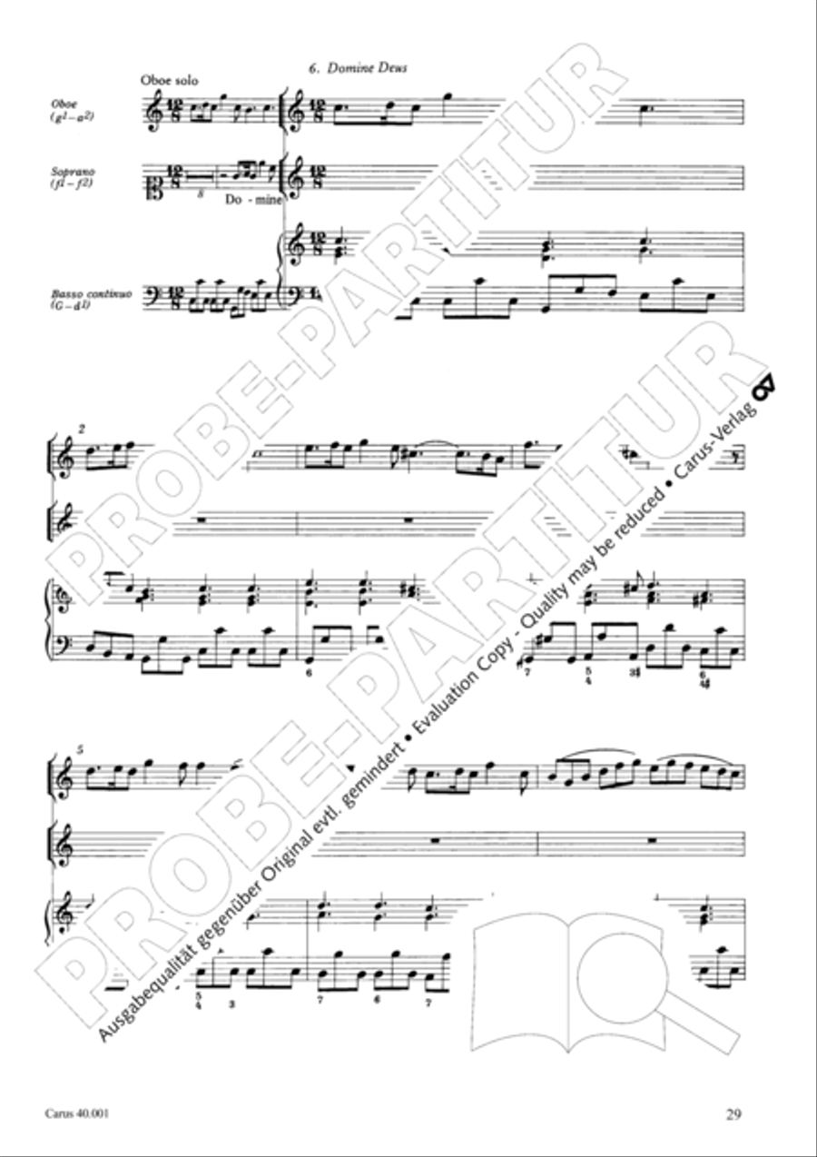 Gloria in D SSA scores gallery preview page 36