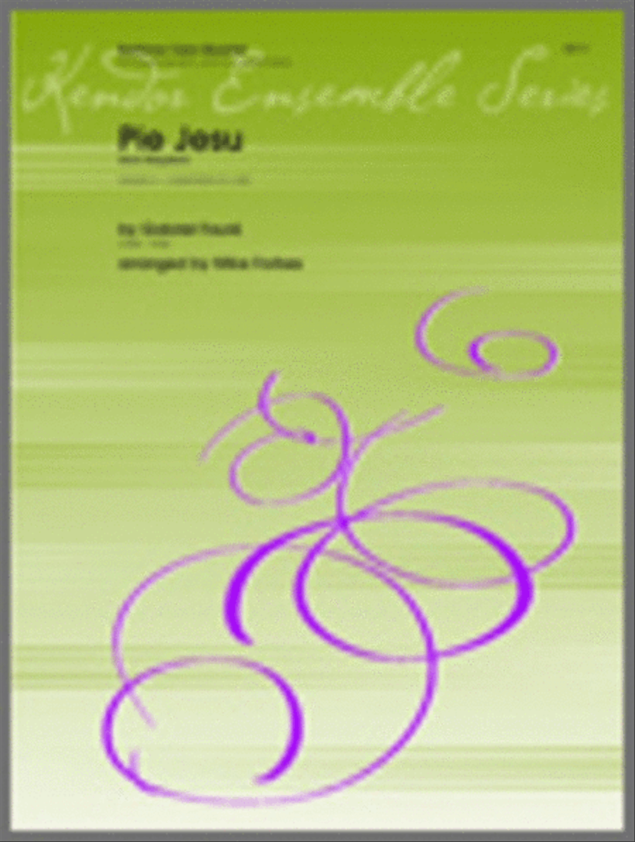 Pie Jesu Arr Forbes Euphonium Tuba Quartet Tuba Quartet scores gallery preview page 1